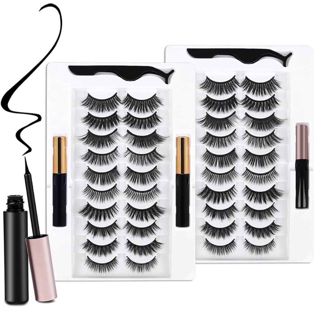 20 Kinds of 3D Magnetic Eyelash Kit
